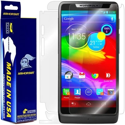 ArmorSuit MilitaryShield Motorola Droid Razr M Screen Protector + Full Body Skin - Image 1 of 4