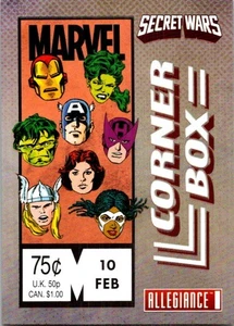 2024 Allegiance Marvel Secret Wars Corner Box CB-10 Death To The Beyonder! - Bild 1 von 2