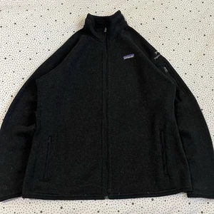 Patagonia Jacket Better Sweater Women's L Black Full Zip Pockets PWC Accounting - Picture 1 of 10