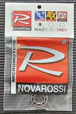 NOVAROSSI 16000 CUSCINETTO POSTERIORE ACCIAIO Ricambi Automodello Engines Motori - Immagine 1 di 3