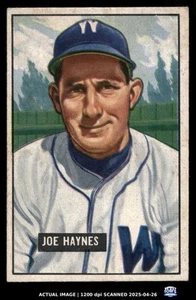1951 Bowman #240 Joe Haynes Washington Senators EX - Bild 1 von 2