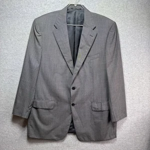 Corneliani Basil Jacket Extra Fine Virgin Wool 46 US Made in Italy Gray Suit - Picture 1 of 15