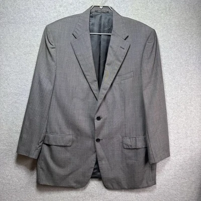 Corneliani Basil Jacket Extra Fine Virgin Wool 46 US Made in Italy Gray Suit - Image 1 of 4