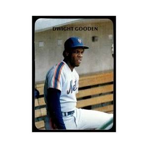 Tarjeta de béisbol Dwight Gooden 1986 Rob Broder #18 casi nueva - Imagen 1 de 3