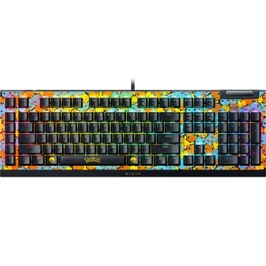 Razer BlackWidow V4 X Mechanical Gaming Keyboard (Green Switch) Pokémon Edition - Picture 1 of 8