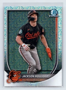 2025 Bowman Chrome Mojo Refractor Jackson Holliday #72 Orioles - Bild 1 von 1