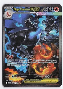 Charizard Mega X EX SIR Phantasmal Flames Pokemon Case Hit! NM Condition! NP - Picture 1 of 6