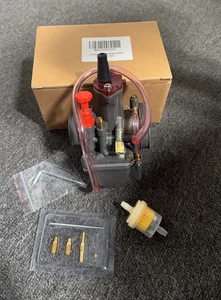 PWK30mm Motorcycle Carburetor for Keihin KOSO OKO Dirt Pit bicycle ATV Go Kart Q - Bild 1 von 5