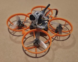 New Custom 1S 75mm HDzero Lux ELRS Micro Quadcopter - Picture 1 of 11