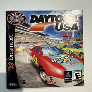Daytona EE. UU. SOLO MANUAL (Sega Dreamcast, 2001) Auténtico folleto de instrucciones - Imagen 1 de 4