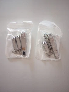 6pcs Professional Stainless Steel Nail Clippers Curved Edge - Picture 1 of 1