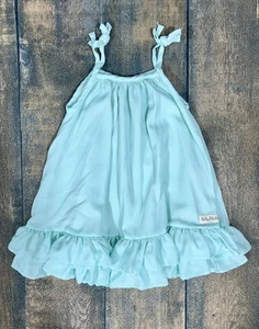 ¡Vestido Katie verde menta talla 6 de Nelly Madison para niñas! ¡Hecho a mano! - Imagen 1 de 6