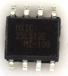 5x Macronix MX25L512EMI-10G Serial 512k-bit Flash Memory SO8 MXIC-25L51-E-MI-10G - Picture 1 of 2