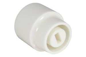 Round Switch Knob White for Squire import Telecaster - Picture 1 of 2