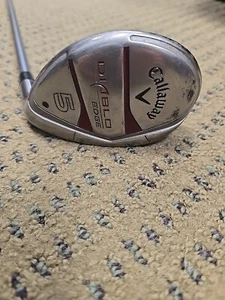 Womens Callaway Diablo Edge 5 Hybrid 27* 55 gram Graphite Shaft Ladies Flex - Picture 1 of 8