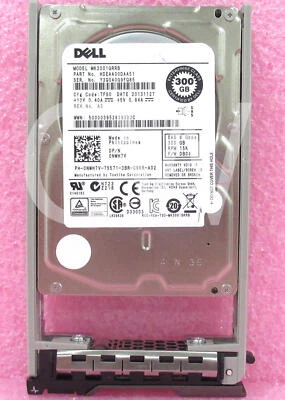 NWH7V MK3001GRRB Dell ENTERPRISE 300GB 15K RPM 6Gb/s 2.5" SAS HDD Hard Drive - Image 1 of 2