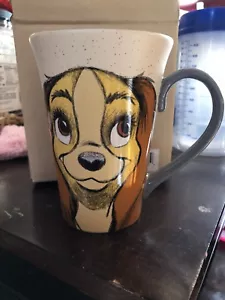 Authentische Disney Store Tasse/Tasse Lady & Trap brandneu 2017 ~ Kaffeetasse ~ super süß! - Bild 1 von 4