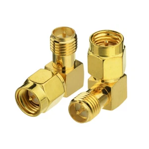 2er-Pack FPV Drohne Transmitter Antenne Adapter SMA Stecker auf RP-SMA Stecker Stecker - Bild 1 von 3