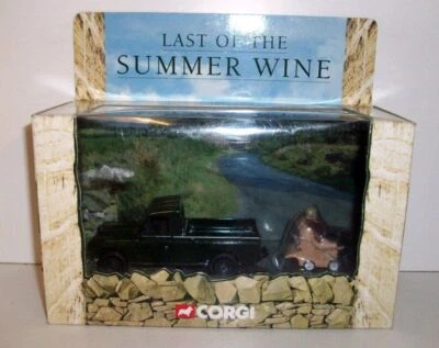 Corgi 1/43 Scale - CC07403 Last of the summer wine Land Rover & Compo figure - Image 1 of 2
