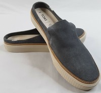 navy riviera stripe women's sunrise mule slip ons