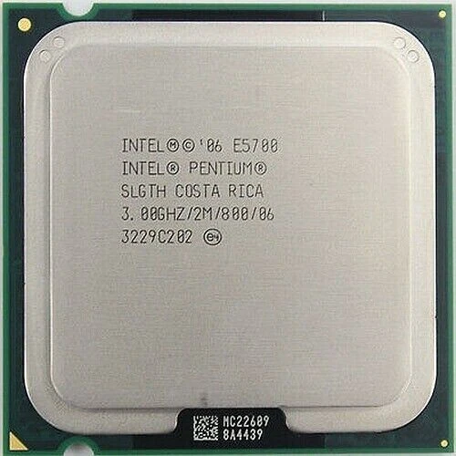 Intel Pentium E5700 Dual Core CPU (2M Cache 3.00GHz) - Image 1 of 1