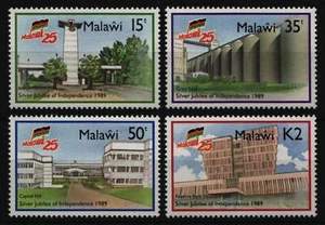Malawi 1989 - Mi-Nr. 529-532 ** - MNH - 25 años de independencia - Imagen 1 de 1