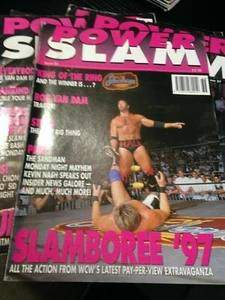 WWE Power Slam Magazin # 36 Razor Ramon Cover WWF Wrestling Magazin + Poster - Bild 1 von 3