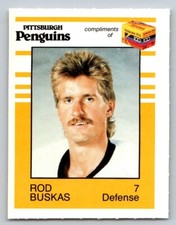 Rod Buskas 1987-88 Pittsburgh Penguins Kodak