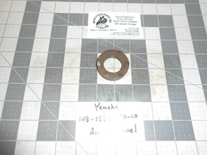 RUEDA DE TRINQUETE DE ARRANQUE YAMAHA YD3 148-15671 NUEVO DE LOTE ANTIGUO 1 PIEZA FABRICANTE DE EQUIPOS ORIGINALES ENVÍO GRATUITO - Imagen 1 de 2