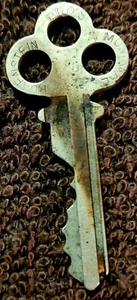 Rubenstein Brothers Montreal Vintage Key H 2 5 Rare Locksmith - Picture 1 of 3