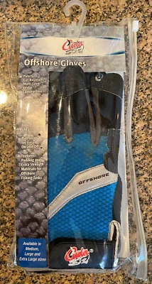Cuda Offshore Gloves Adult Size M NWT Medium - Fishing Boating - Image 1 of 2