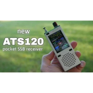 New ATS120 Portable Radio Receiver Full Band FM AM Radio w/ TFT 2.4"Touch Screen - Afbeelding 1 van 1
