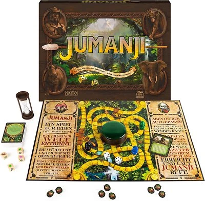 Spin Master Games Jumanji Familienspiel Gesellschaftsspiel Brettspiel Abenteuer - Bild 1 von 4