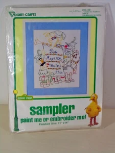 Sesamstraße Sampler Ogart Crafts - Bild 1 von 2