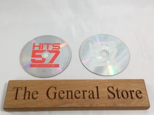 Hits 57- 2 Disc CD’s Various Artists- Preowned Good Condition- No Case - Picture 1 of 7
