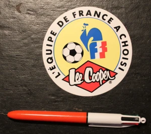 Aufkleber / Sticker - FUSSBALL - Das französische Team hat Lee Cooper ausgewählt - Bild 1 von 2