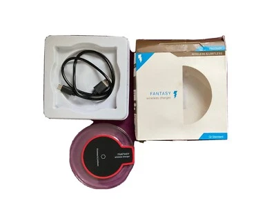 Fantasy Wireless Fast QI Charger/ Apple iPhone 8 Plus SE2 X XS XR 11 Pro MAX - Image 1 of 2