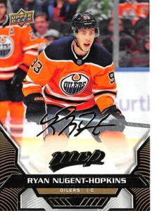 2020-21 Upper Deck MVP Gold Script #39 Ryan Nugent-Hopkins - Picture 1 of 2