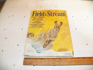 January 1964 FIELD & STREAM Magazine - Beagles For Bunnies - Imagen 1 de 5