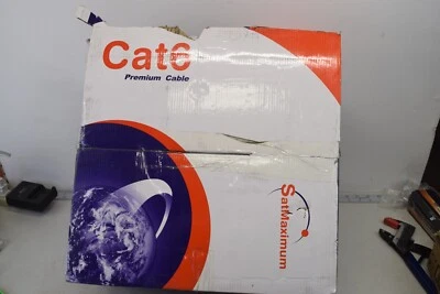 CAT6 1000ft UTP Solid Ethernet Cable 23AWG 550MHz Network Bulk LAN Wire purple - Image 1 of 3