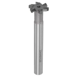 6 Flöten T-Nutfräser 4mm Tiefe 25mm Schnittdurchmesser 12mm Edelstahl Kupfer Alu - Bild 1 von 5