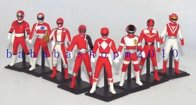 Bandai Super Sentai Ranger Red Chronicle Vol 4 Gashapon figure (full set 8 pcs) - Image 1 of 4