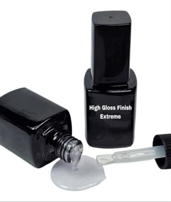 High Gloss Extreme Finish 10ml Hochglanz klar UV ohne Schwitzschicht Versiegler - Bild 1 von 3