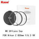 KASE MC UV FOR Nikon NIKKOR Z 800mm f/6.3 VR S Camera Lens Filter With Cap