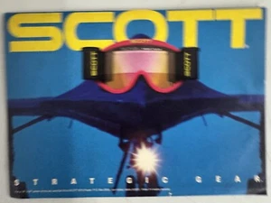 Vintage SCOTT Strategic Gear Catalog Goggles Gloves Masks 1990s MX BMX - Imagen 1 de 2