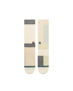 Stance Men's L 9-13 Butterblend Infiknit Crew Socks Shifted Crew Mid Cushion - Picture 1 of 2