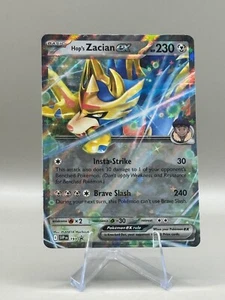 Hop's ZACIAN EX #193 POKEMON Scarlet&Violet (Promo Double Rare, NM) ENGLISH - Picture 1 of 4