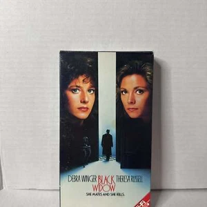 Black Widow VHS 1987 CBS FOX Video Crime Thriller Movie Tape - Picture 1 of 8