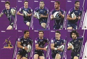 Juego completo de equipo NRL Traders Melbourne Storm 2015 - Imagen 1 de 1