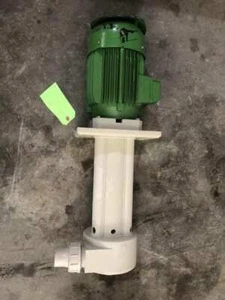 ATOTECH SM-50-154-20-R 2HP Polypro Immersion / Coolant Pump 106GPM - Picture 1 of 8